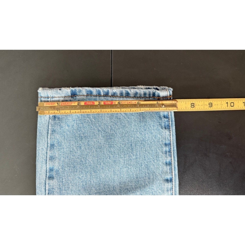 Gap 1969 Sexy Boyfriend Jeans Light Wash Blue Denim 26r Relaxed Fit Mid Rise - Picture 8 of 8